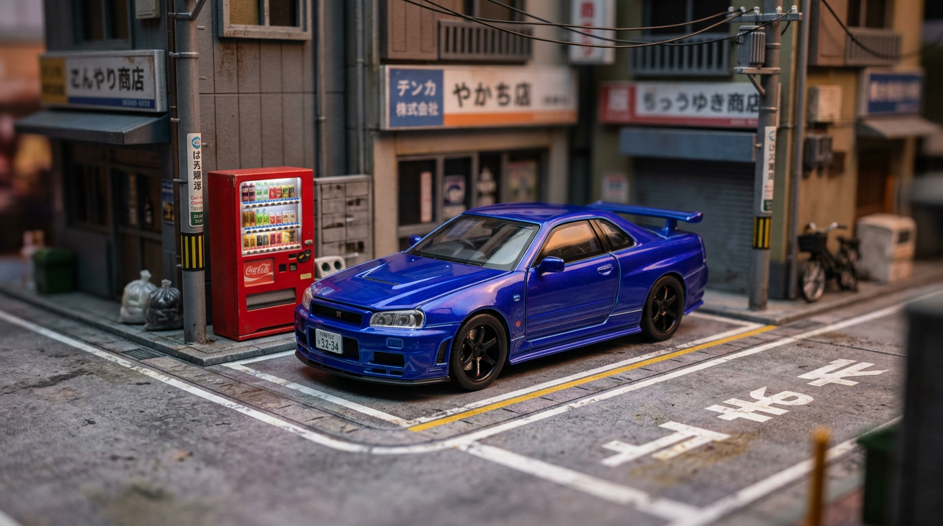1:32 Nissan GT-R R34 Skyline