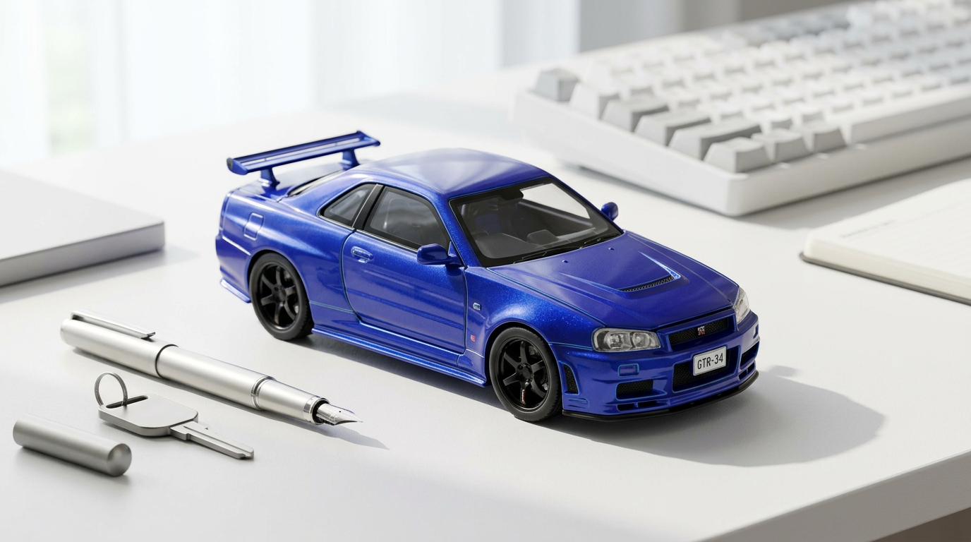 1:32 Nissan GT-R R34 Skyline