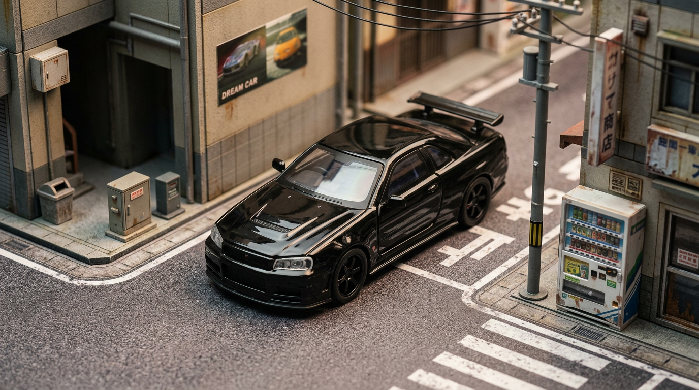 1:32 Nissan GT-R R34 Skyline