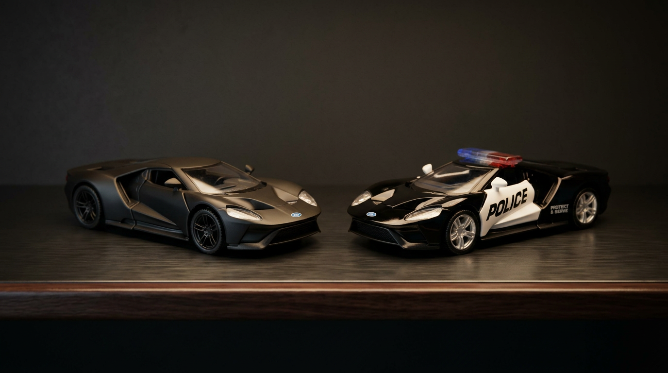 1:36 Scale  Ford GT 2019 - Diecast Model