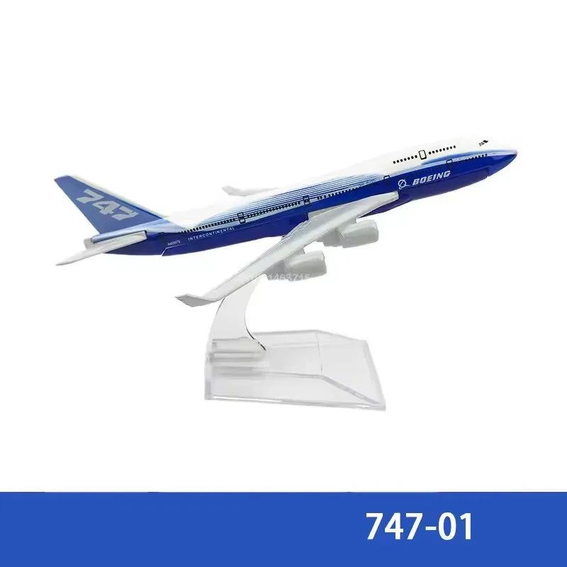Diecast 747 Aircraft Model