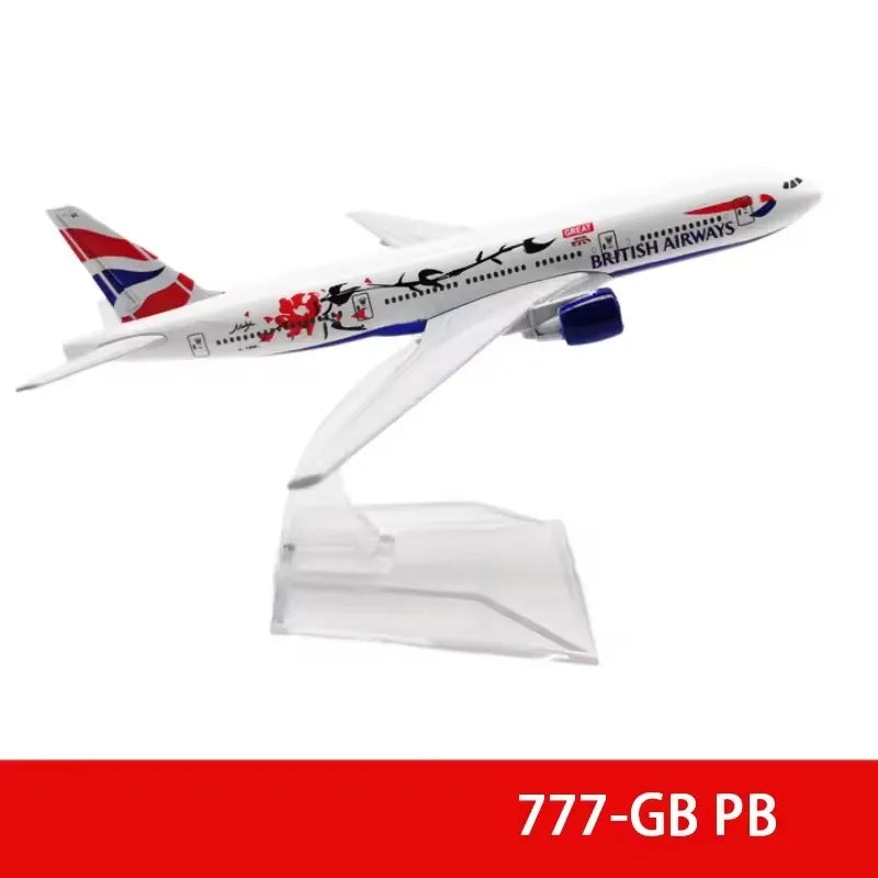 Diecast 747 Aircraft Model