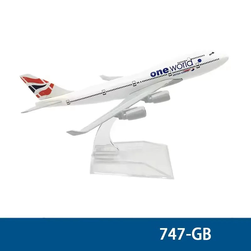 Diecast 747 Aircraft Model